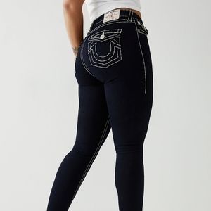 True Religion's HALLE BIG T SUPER SKINNY/STRETCH JEAN
